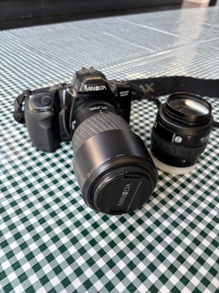 Minolta DYNAX 500si, Ophalen, Gebruikt, Spiegelreflex, Minolta