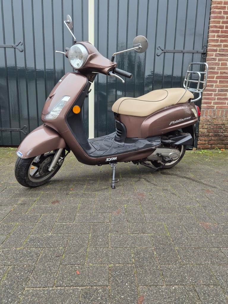 Sym Fiddle scooter, Fietsen en Brommers, Scooters | SYM, Gebruikt, Maximaal 45 km/u, Ophalen of Verzenden, Benzine