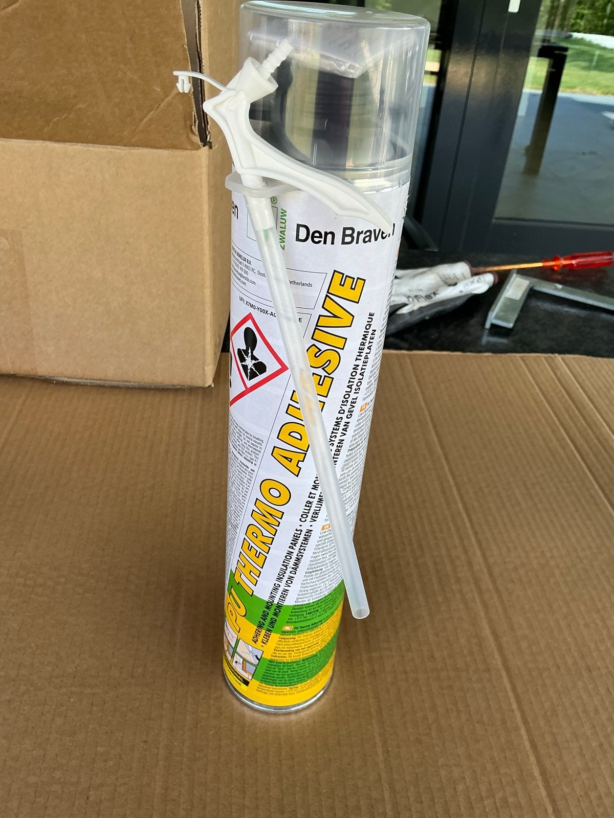 Den Braven PU Thermo Adhesive isolatielijm, Doe-het-zelf en Verbouw, Ophalen, Nieuw, Overige materialen