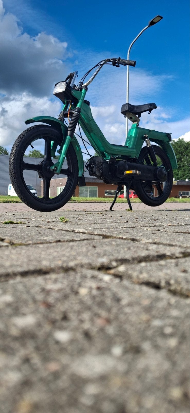 Vespa Si met blauwe plaat, Fietsen en Brommers, Ophalen, Zo goed als nieuw, Benzine, Vespa