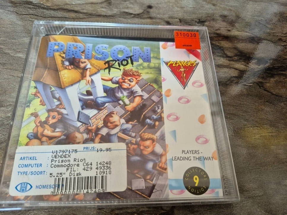 Prison Riot Commodore 64 - Vintage Game, Spelcomputers en Games, Games | Pc, Gebruikt, Avontuur en Actie, 1 speler, Vanaf 7 jaar