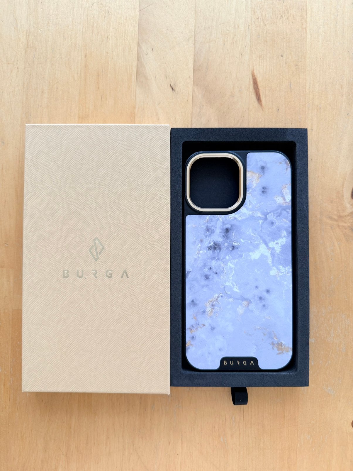 Iphone 13 Pro Max Burga Hoesje, MagSafe, Blauw, Hoesje of Tasje, Ophalen of Verzenden