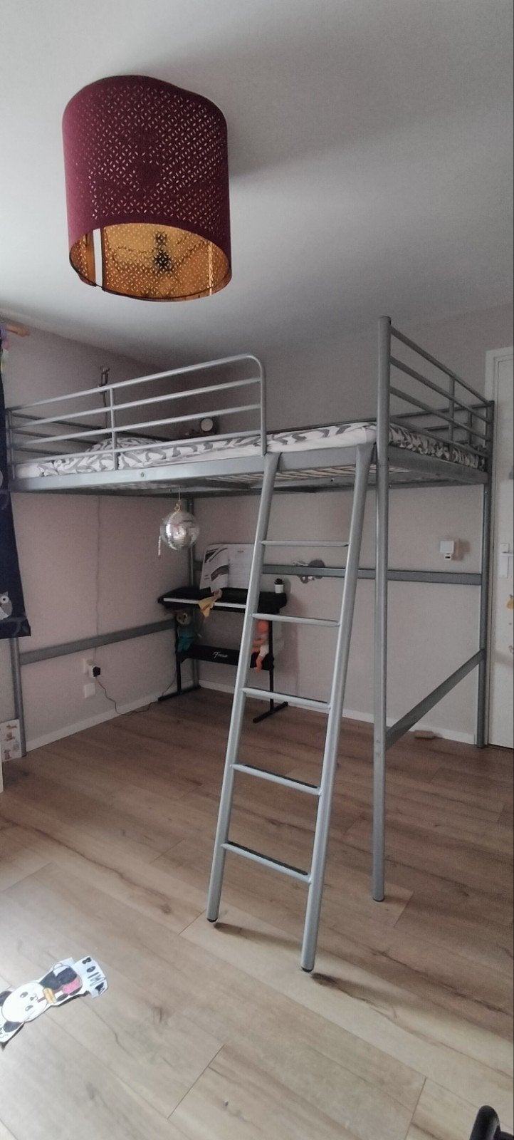 Metalen hoogslaper twijfelaar – ruimtebesparend, veelzijdig, Huis en Inrichting, Slaapkamer | Stapelbedden en Hoogslapers, Ophalen