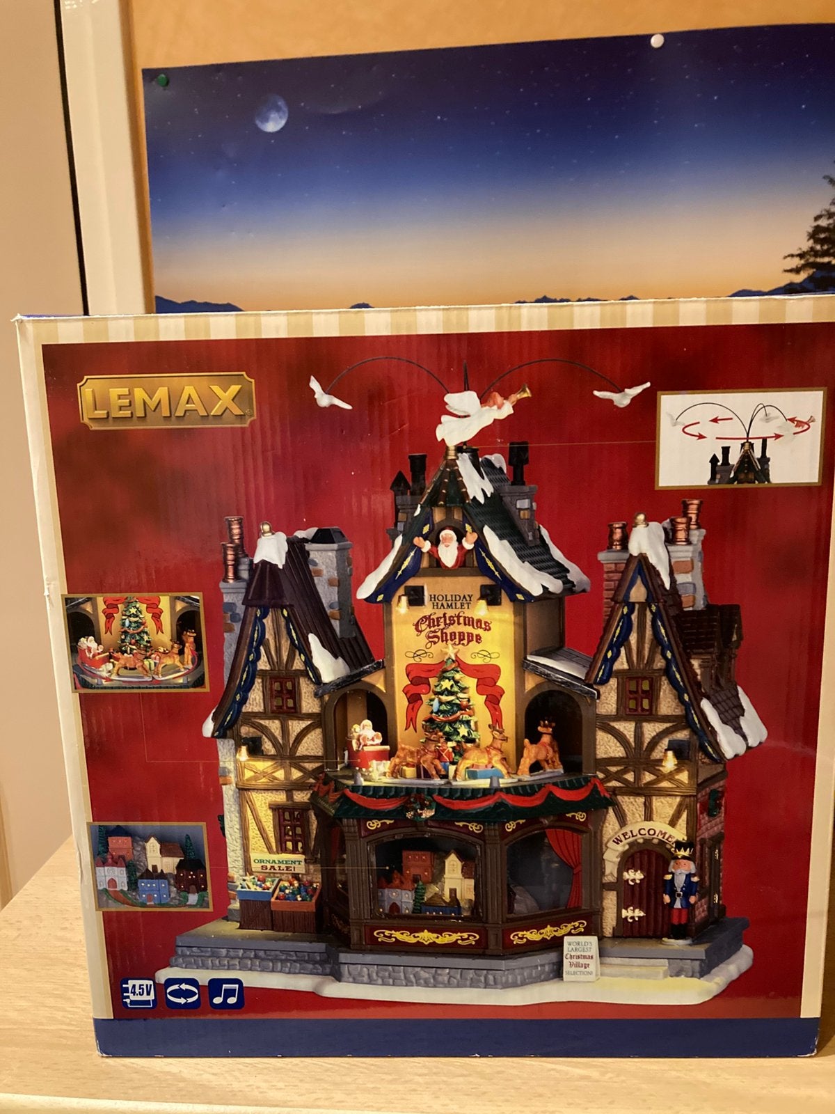 Christmis shop lemax, Diversen, Kerst, Ophalen of Verzenden, Zo goed als nieuw