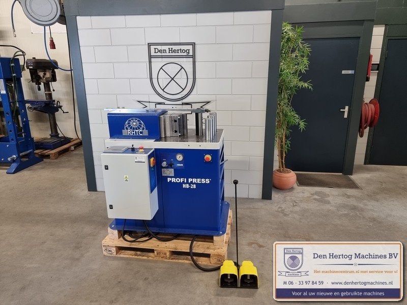 Hydraulische strippenbuiger 28 50 80ton automatisch buigen, Ophalen, Zo goed als nieuw