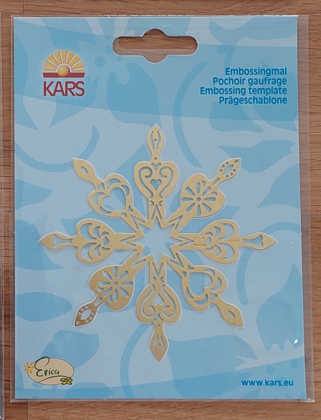 Embossingmal - IJsster, Hobby en Vrije tijd, Ophalen of Verzenden, Nieuw, Kerst, Pons of Mal