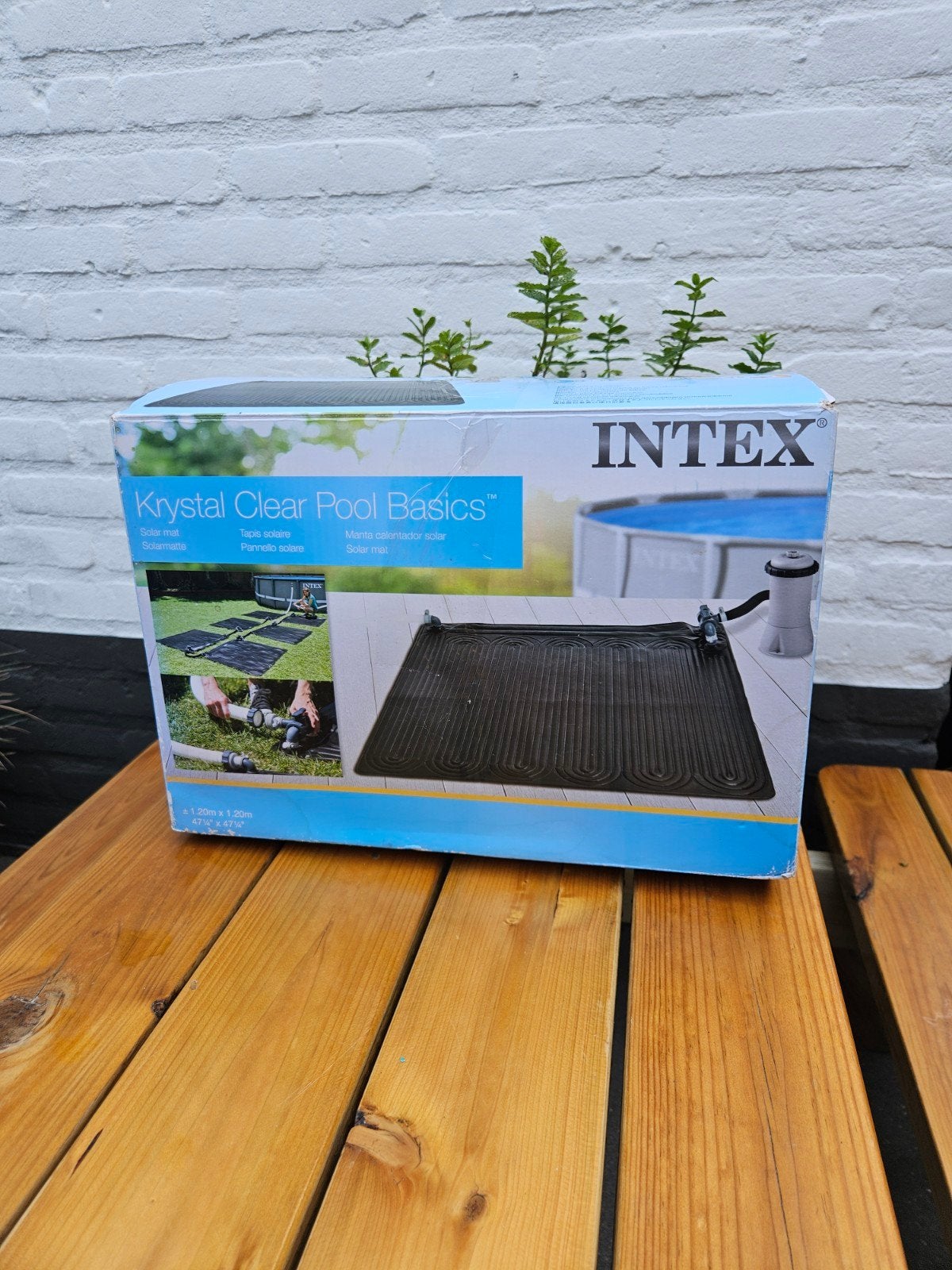 Intex Krystal Clear Pool Basics Solar Mat - Nieuw in doos, Ophalen of Verzenden, Nieuw