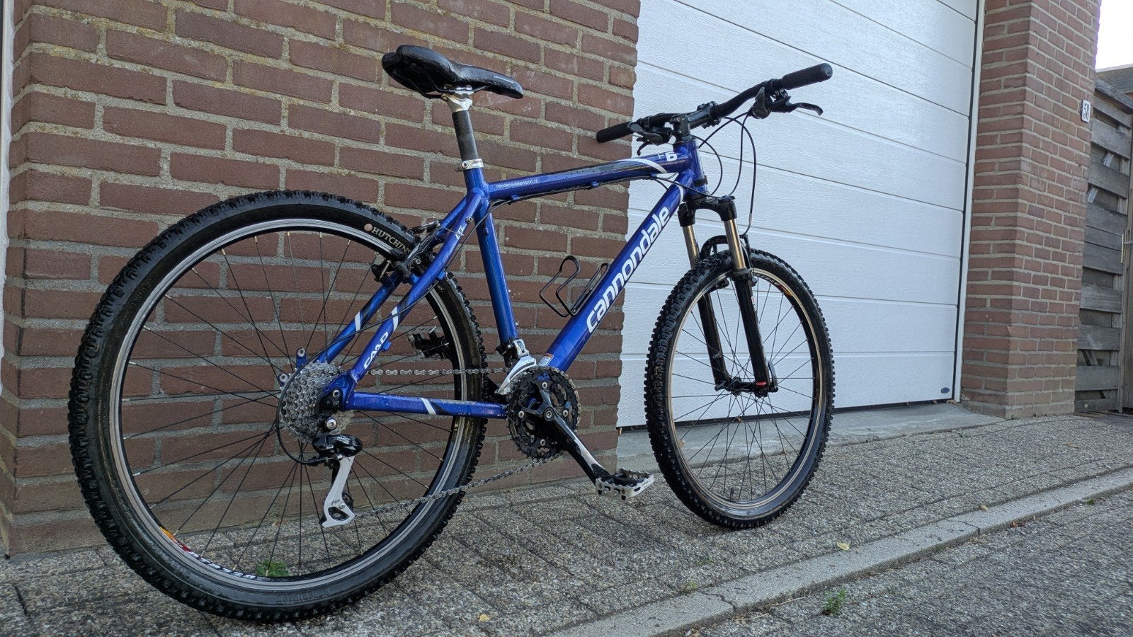 Cannondale F6 Mountainbike L48 - Shimano 27x, Rock Shox vork, Hardtail, 45 tot 49 cm, Zo goed als nieuw, Ophalen