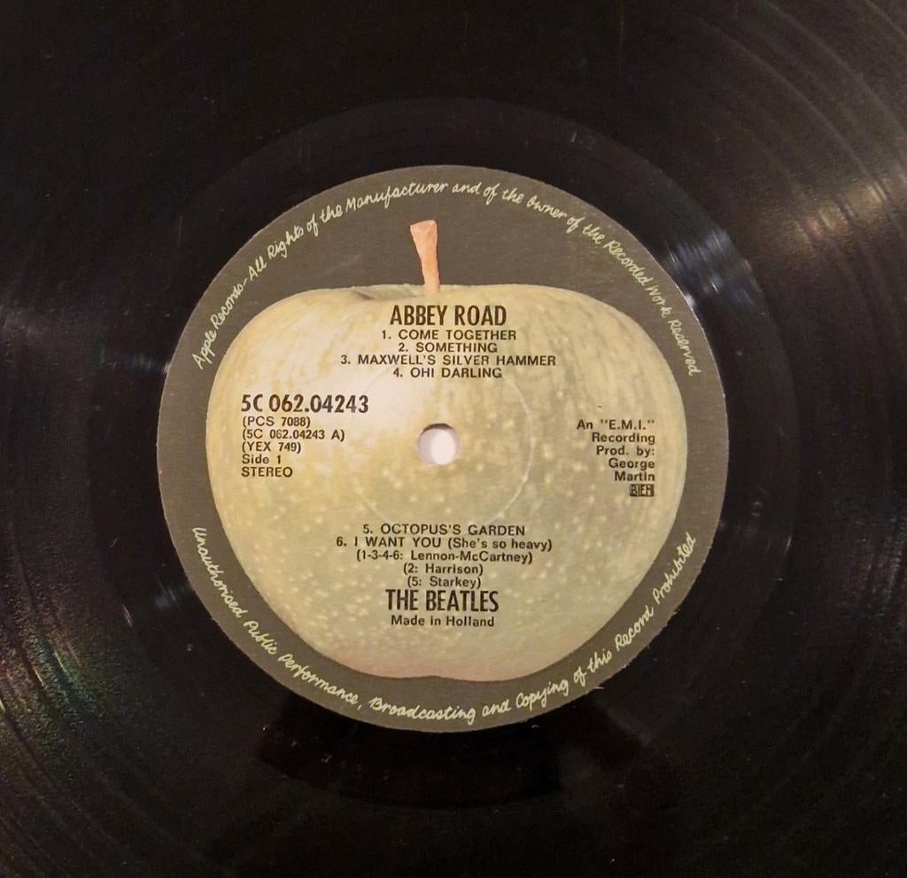 The Beatles – Abbey Road (vroege NL persing, YEX matrix), Ophalen of Verzenden, Gebruikt, 12 inch, Poprock