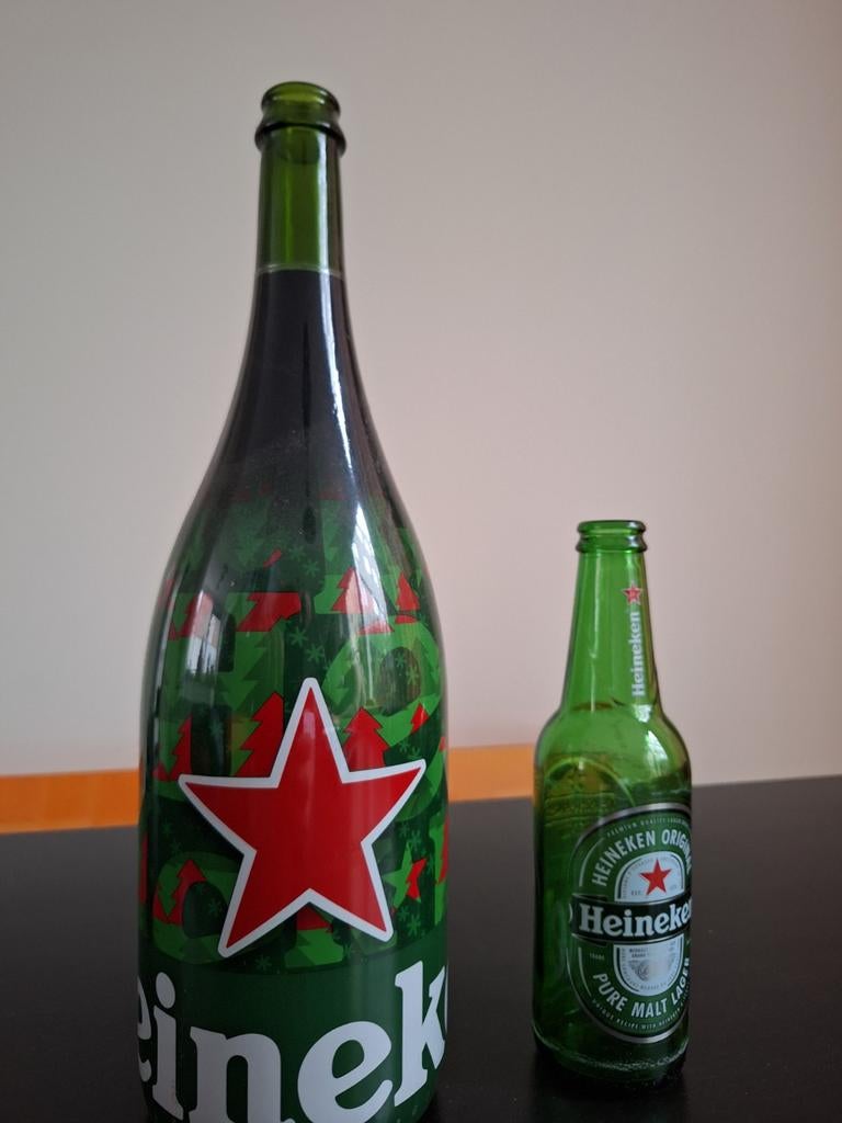 11. Heineken 1,5 liter fles, Ophalen of Verzenden, Flesje(s), Heineken