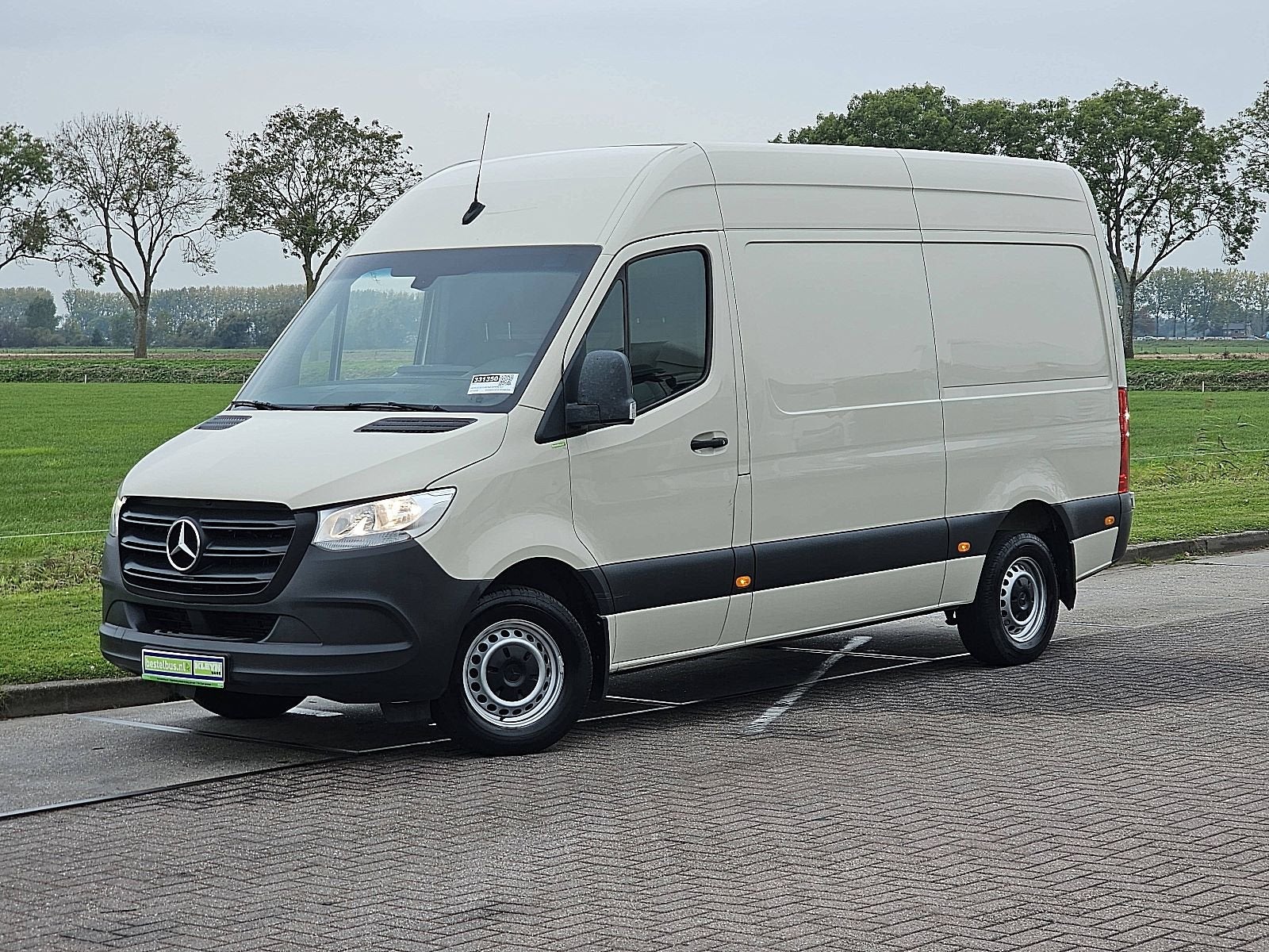 Mercedes-Benz Sprinter 311 2.2 CDI L2H1 Airco, Climate contr, Auto's, Stof, Gebruikt, Zwart, 4 cilinders
