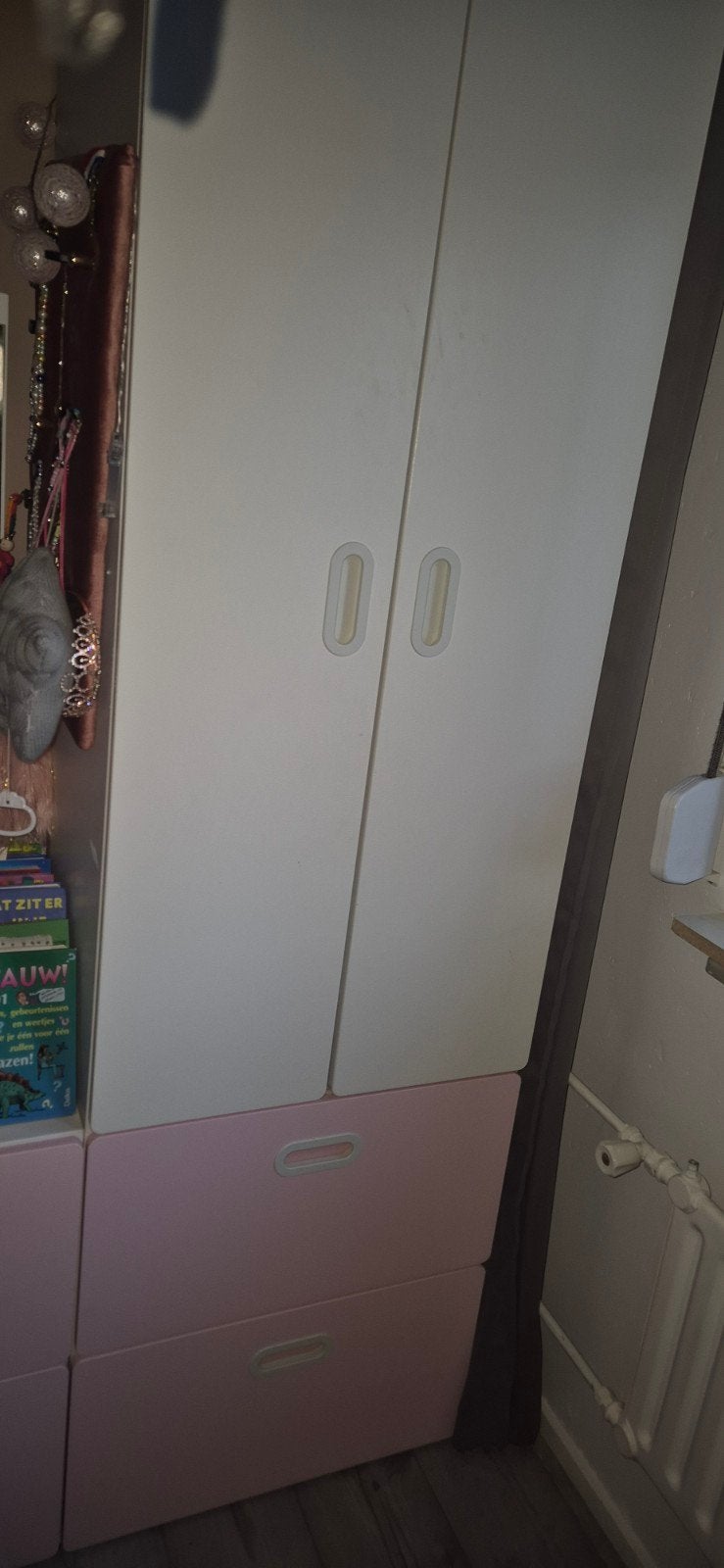 IKEA Småstad kast met 2 deuren en 2 lades, Ophalen, Gebruikt, Met lade(s), 50 tot 100 cm