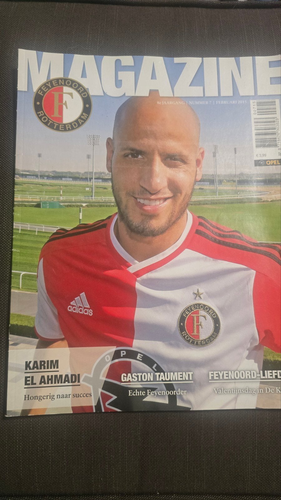 Feyenoord Magazine - Februari 2015 met Karim El Ahmadi, Ophalen of Verzenden, Zo goed als nieuw