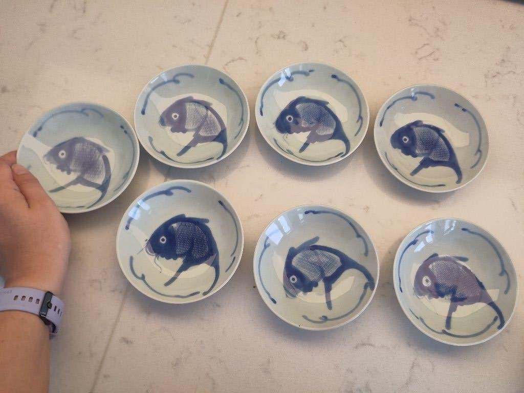 Antiek Chinees Koivis Schaaltje  Blauw Wit Porselein, Antiek en Kunst, Ophalen
