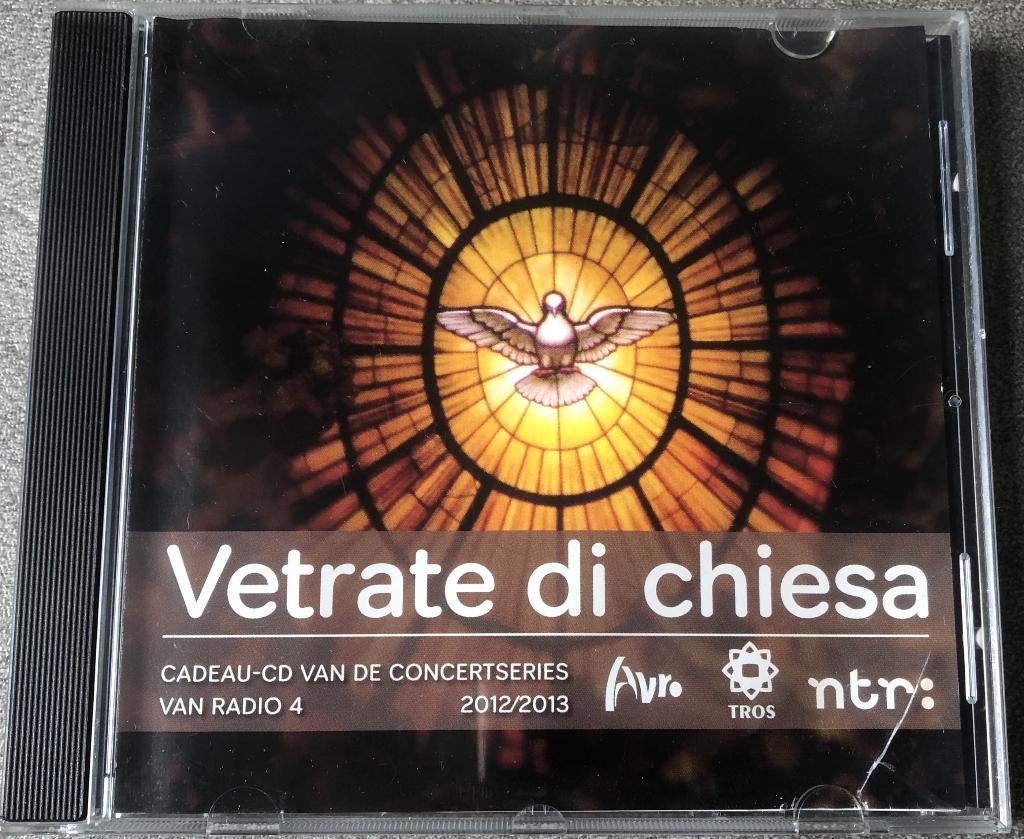 VETRATE DI CHIESA - O.A. VIVALDI, PERGOLESI - CD, Ophalen of Verzenden, Barok, Zo goed als nieuw