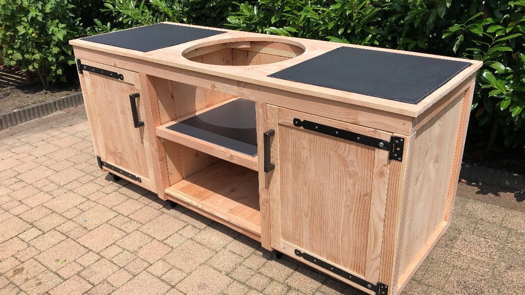 Houten Buitenkeuken Op Maat, Ophalen, Nieuw, Houtskool, Vrijstaand