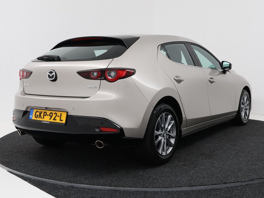 Mazda 3 2.0 e-SkyActiv-G M Hybrid 150 Comfort | Stoel + Stuu, Stof, Gebruikt, 4 cilinders, Bedrijf