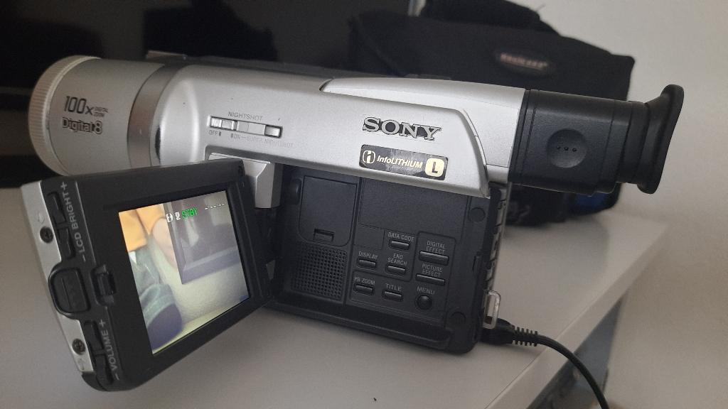 Sony videocamera, Audio, Tv en Foto, Videocamera's Digitaal, Ophalen, Sony, 20x of meer