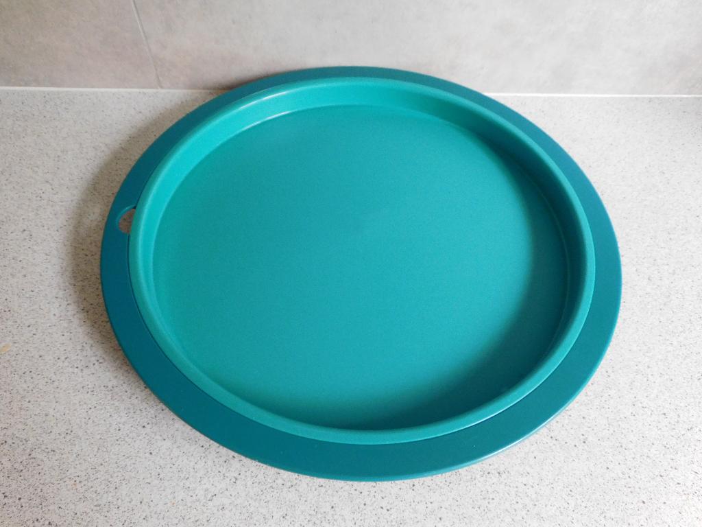 Tupperware Preludio Dienblad 37,5 cm. Turquoise, Ophalen of Verzenden, Zo goed als nieuw, Groen, Overige typen