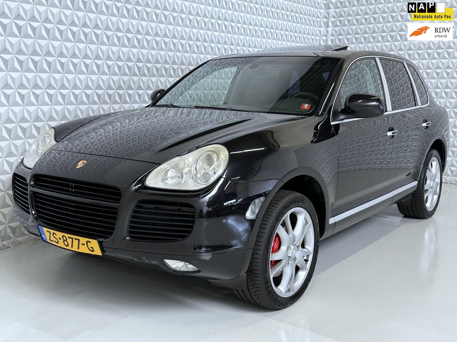Porsche Cayenne 4.5 Turbo YOUNGTIMER incl. BTW! (2003), Auto's, Automaat, Cayenne, Gebruikt, Zwart