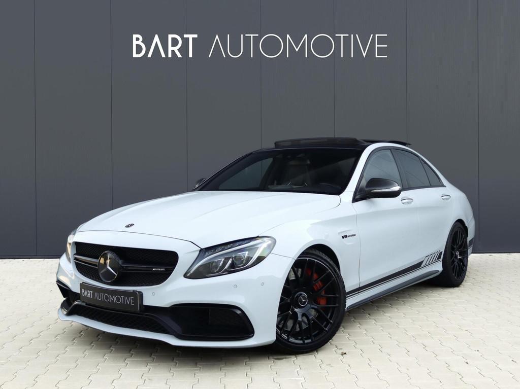 Mercedes C-klasse AMG C63S|Burmester|Kuipstoelen|Carbon, Automaat, Achterwielaandrijving, Gebruikt, 510 pk