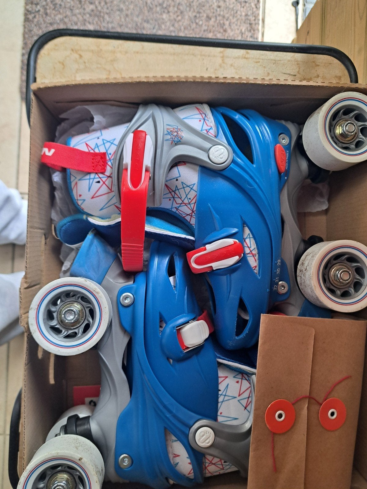 Verstelbare Roller Skates Hardboot - Maat 29-32, Ophalen of Verzenden, Verstelbaar, Zo goed als nieuw, Kinderen