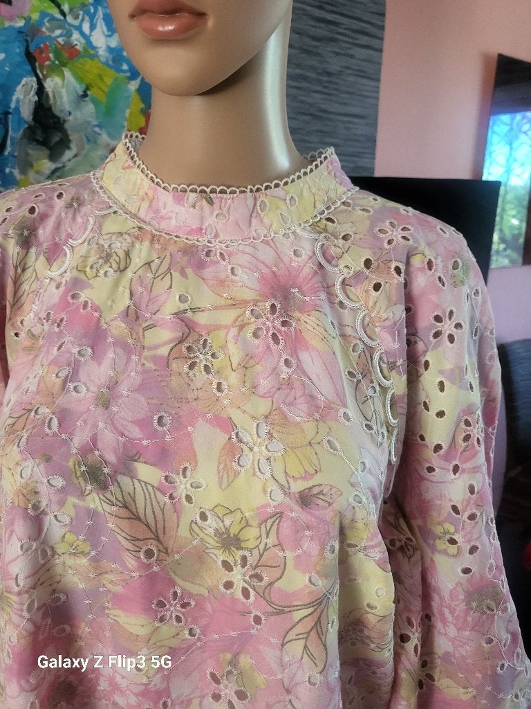 Mooie jurk River Island, Maat 38/40 (M), Meerkleurig, Nieuw, Ophalen of Verzenden