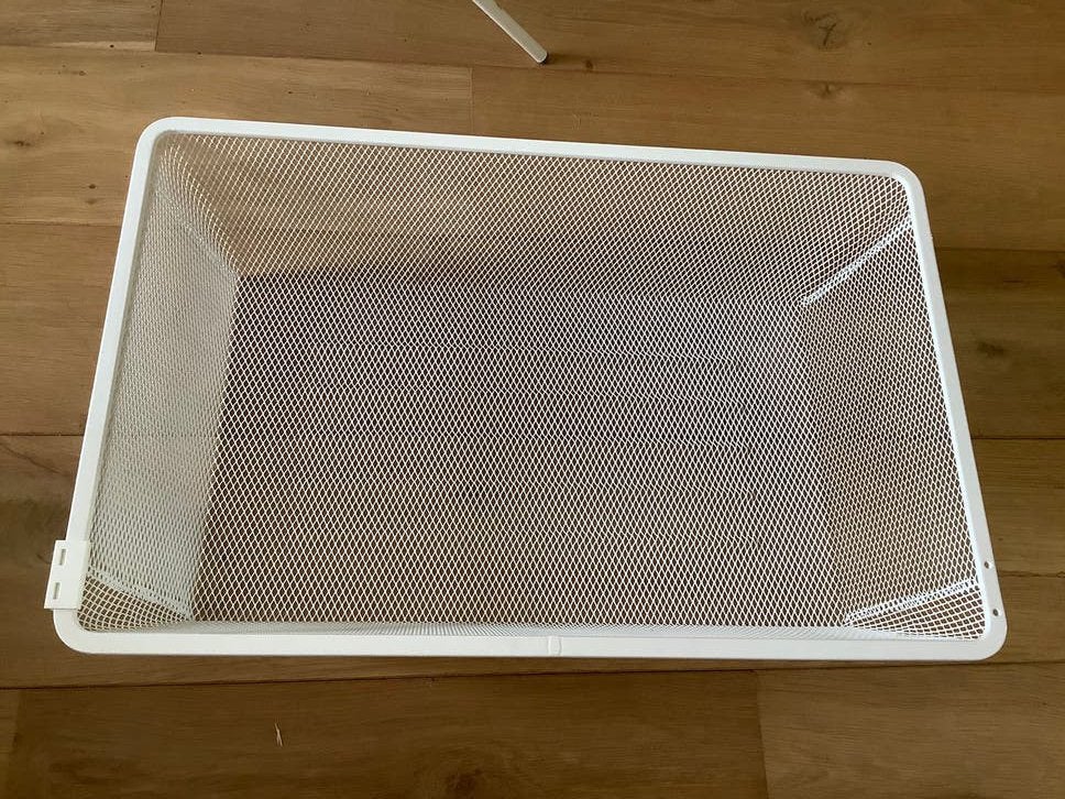 Boaxel IKEA 58,5 x 38 x 15 cm, draadmand, Huis en Inrichting, Ophalen, Minder dan 50 cm, Gebruikt, Minder dan 100 cm