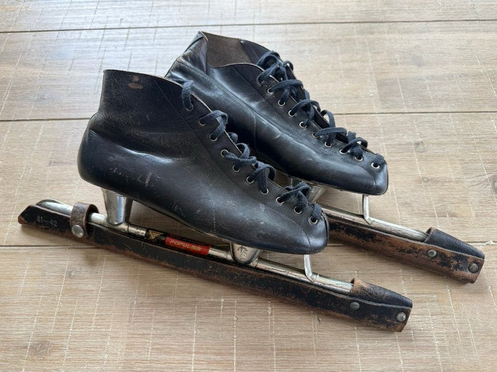 Vintage Viking Noren schaatsen, maat 41-42, Sport en Fitness, Schaatsen, Ophalen, Gebruikt, Noren, Viking