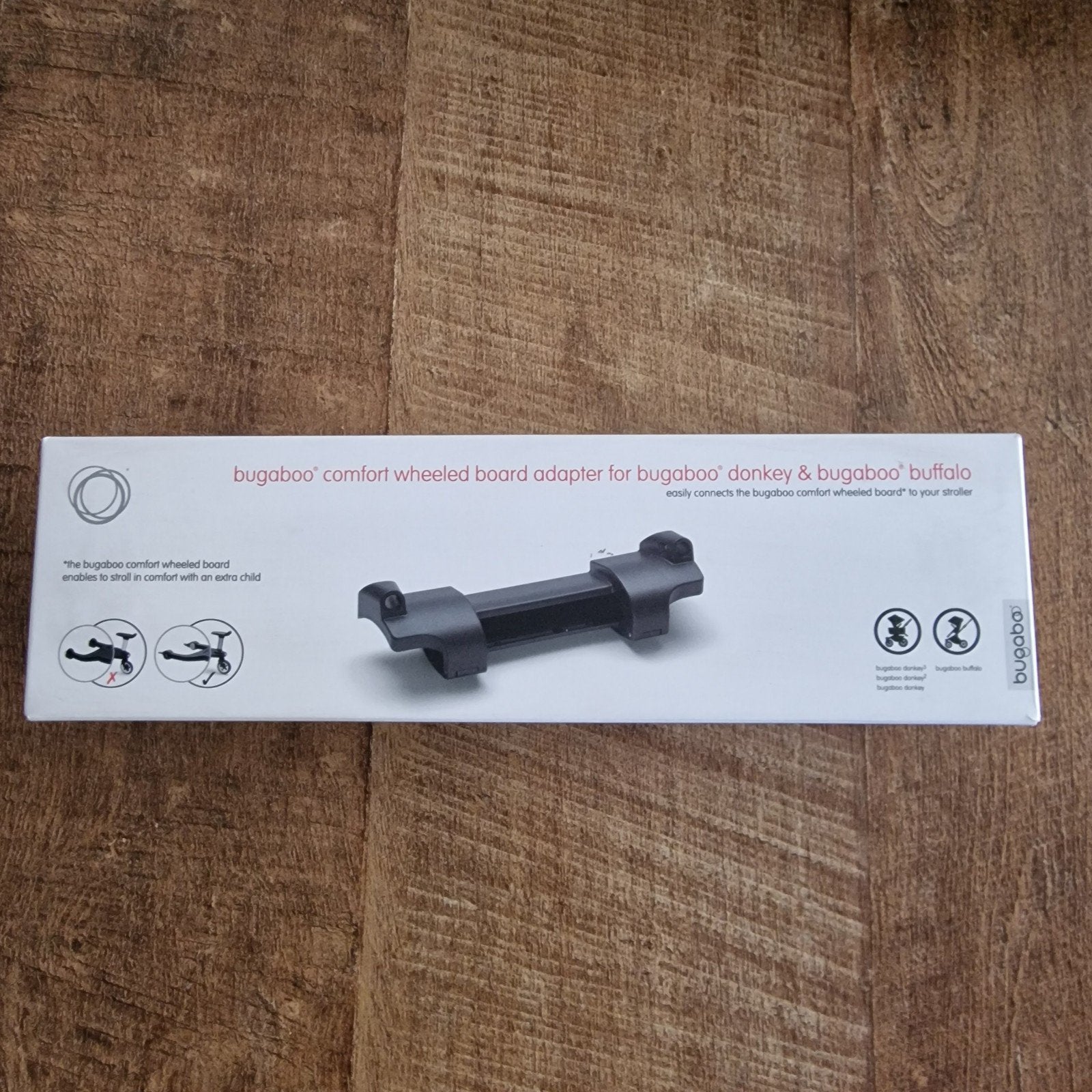 Bugaboo Comfort Meerijdplankje Adapter Donkey/Buffalo, Ophalen of Verzenden, Nieuw, Kinderwagen, Bugaboo