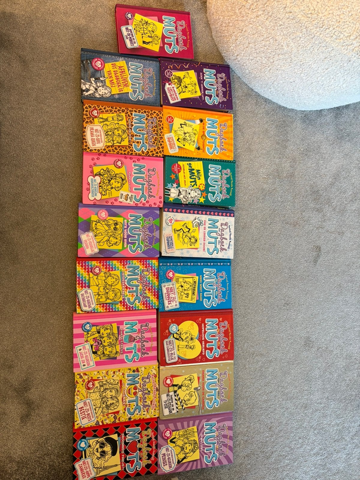 Dagboek van een muts boekenreeks, Boeken, Kinderboeken | Jeugd | 10 tot 12 jaar, Ophalen of Verzenden, Zo goed als nieuw, Fictie