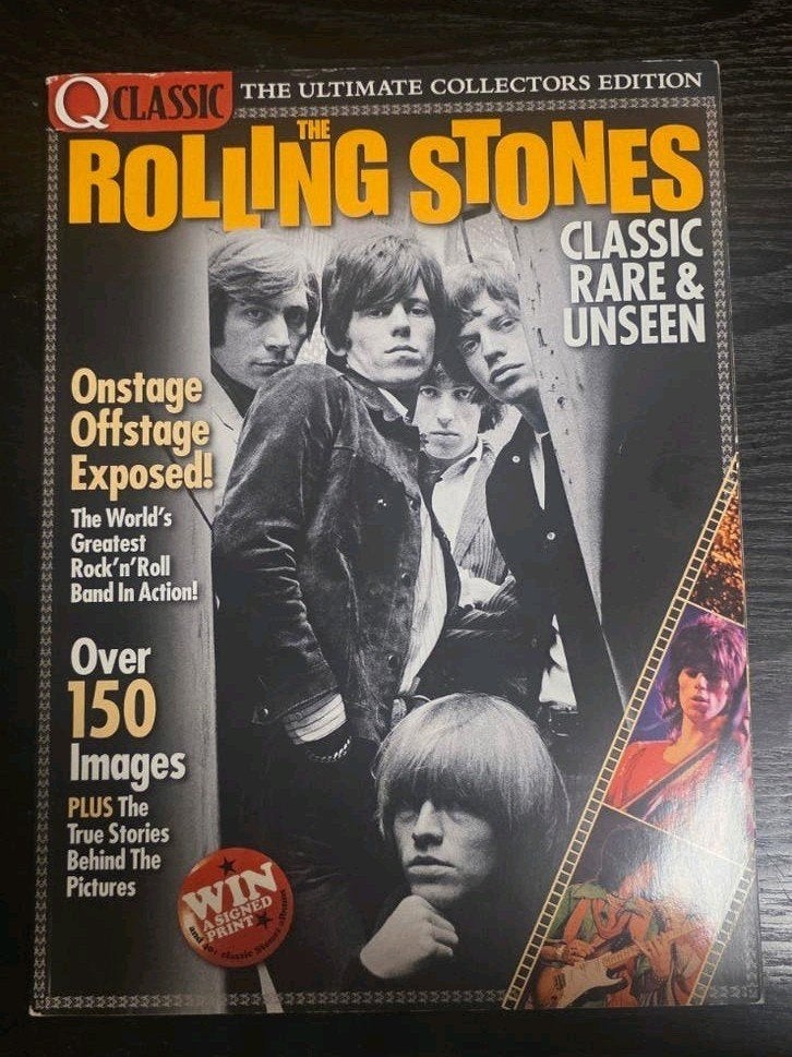 The Rolling Stones: Classic Rare & Unseen - Q Classic, Boeken, Ophalen of Verzenden, Zo goed als nieuw, Artiest, Q Classic