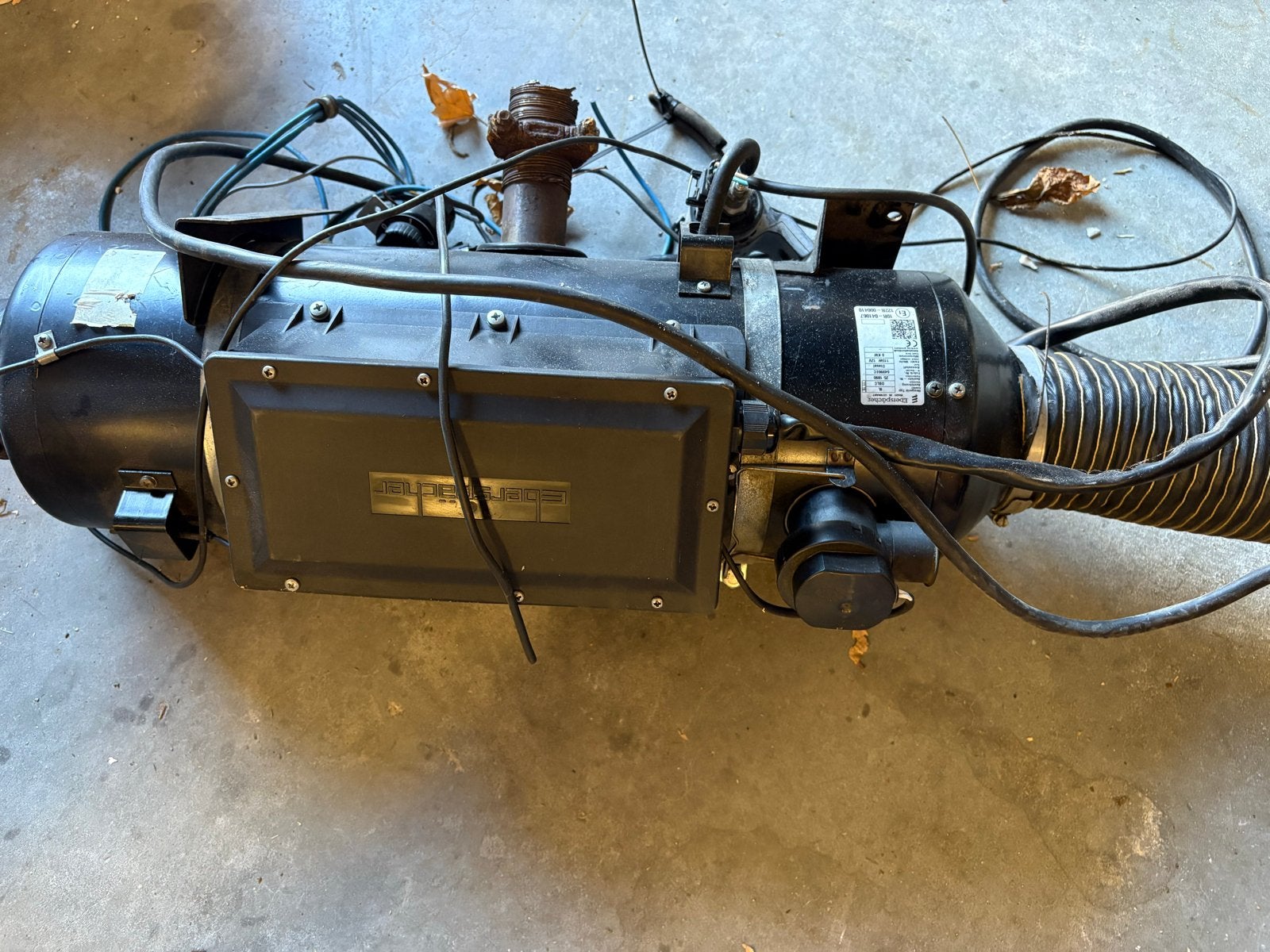 Eberspächer D8LC Diesel Kachel 8KW 12V, Ophalen, Gebruikt, Motor en Techniek