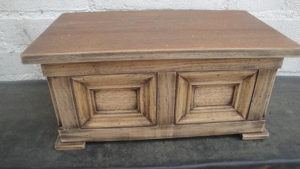 houten kistje dekenkistje, Ophalen of Verzenden