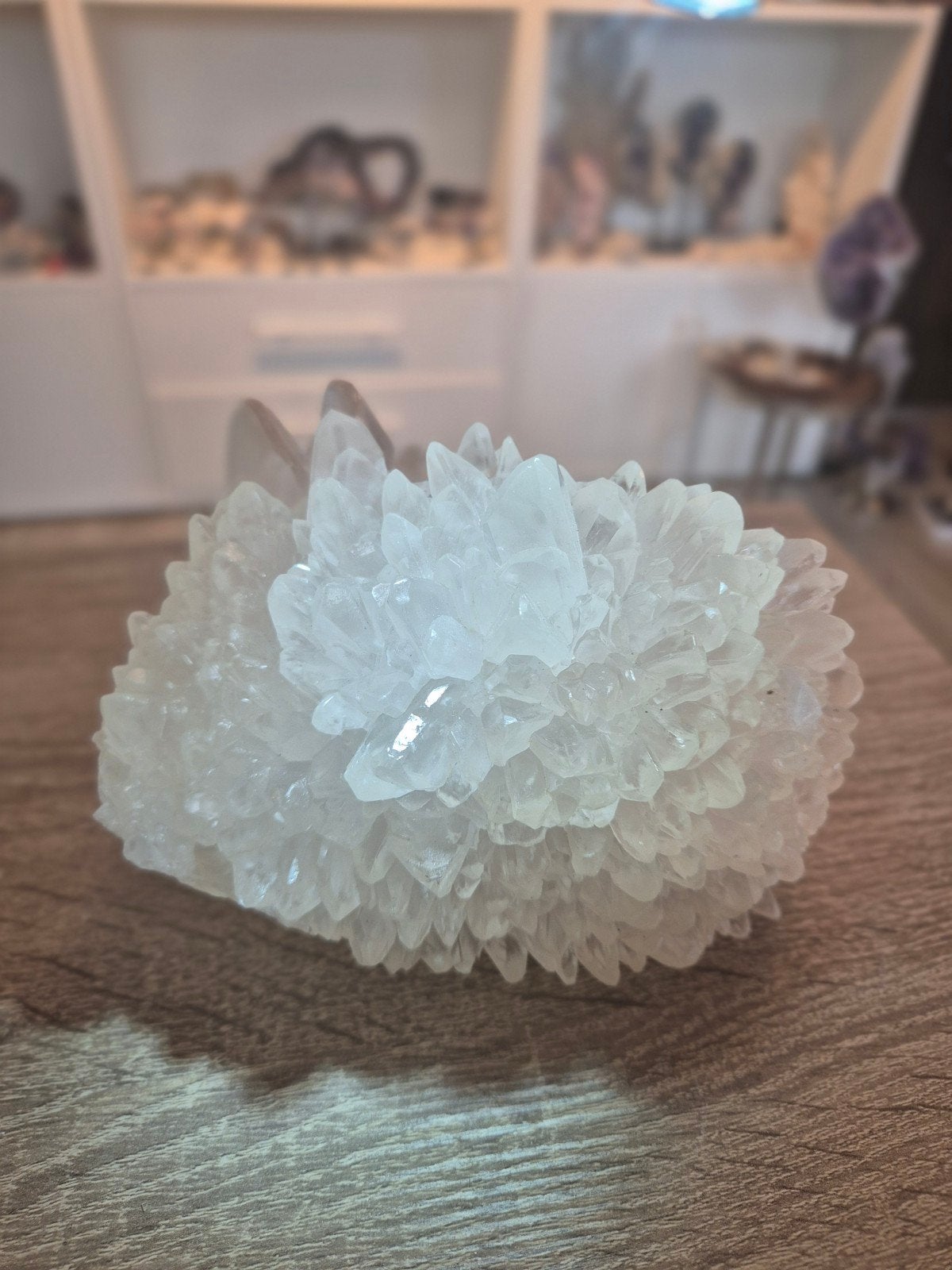 Fluoscerende calciet uit Indonesië, Verzamelen, Ophalen of Verzenden