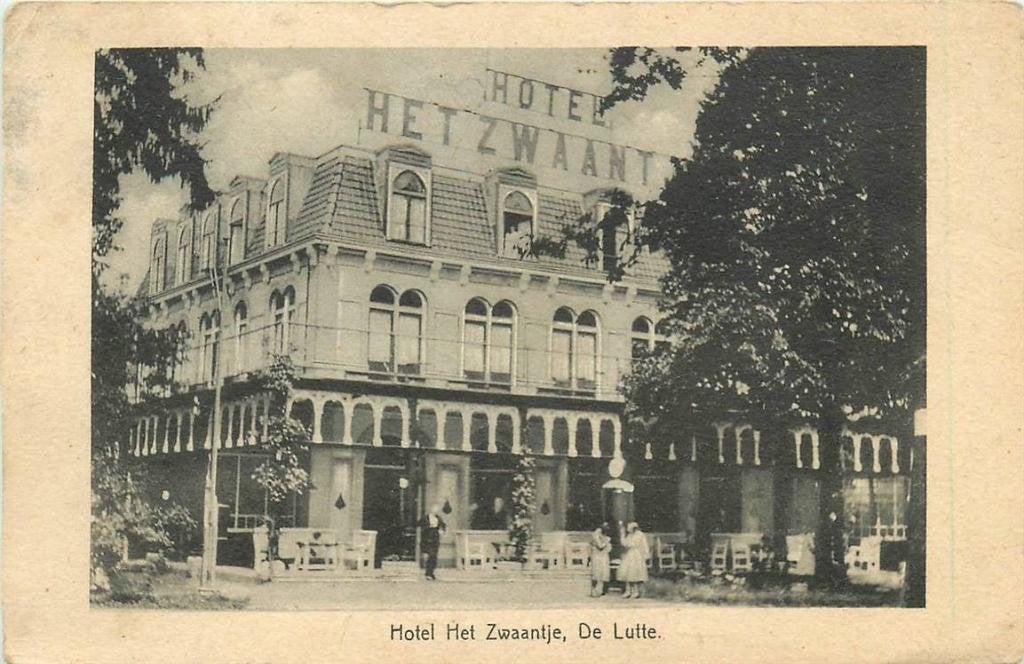 388-274-007 de Lutte Hotel het Zwaantje, Verzamelen, Verzenden, Voor 1920, Overijssel
