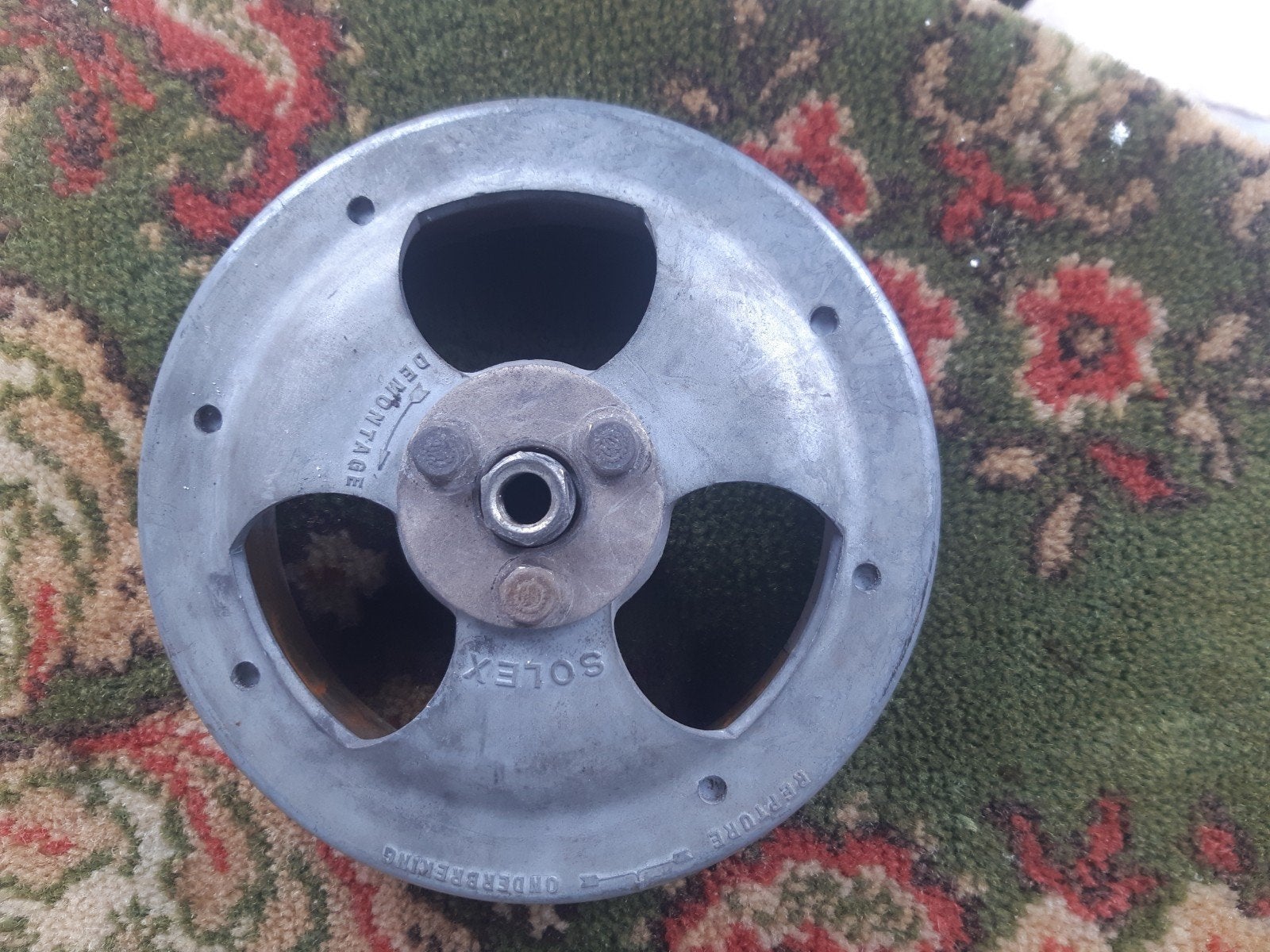 JAREN 50 SOLEX VLIEGWIEL MET SPIE 39.95 EURO, Ophalen of Verzenden, Blok, Overige merken