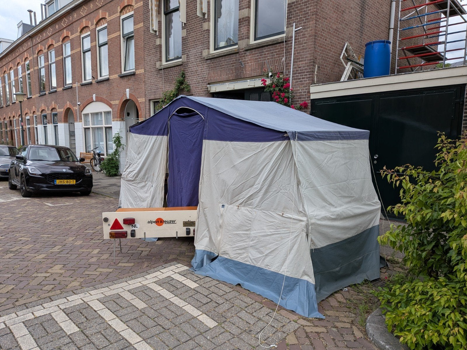 Alpenkreuzer vouwwagen - Klaar voor avontuur!, Caravans en Kamperen, Vouwwagens, Ophalen of Verzenden, Meerkleurig, Tot en met 6