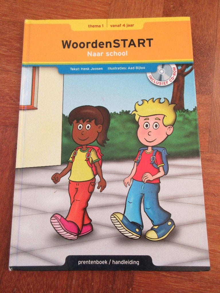 WoordenSTART Naar school Ambrasoft ... vanaf 4 jaar, Ophalen of Verzenden, Gelezen, Fictie algemeen