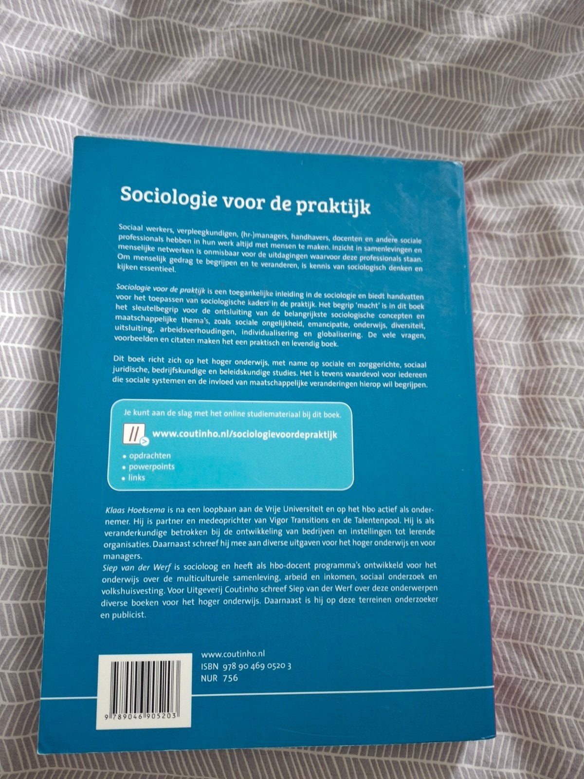 Sociologie voor de praktijk - Klaas J. Hoeksema, Zo goed als nieuw, Klaas J. Hoeksema & Siep van der Werf, Gamma, HBO