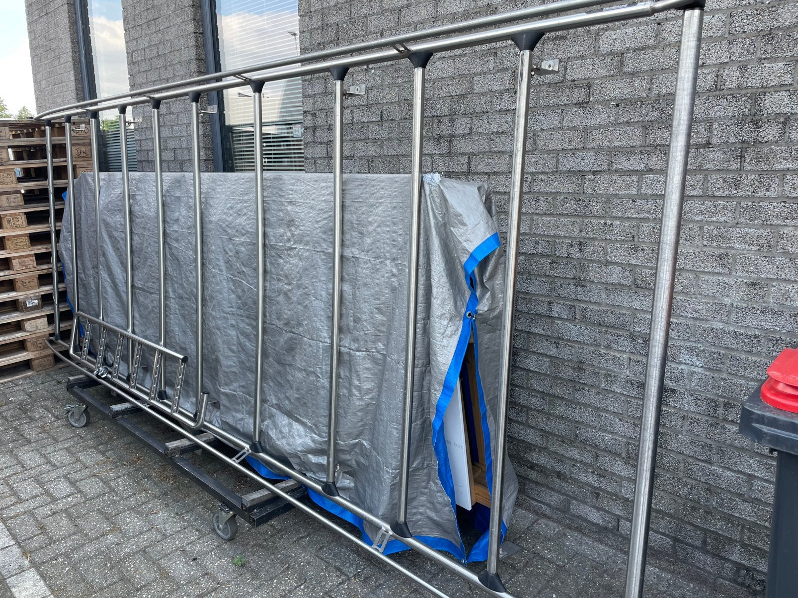 Imperiaal incl ladder. 425x153cm, Ophalen, ., Zo goed als nieuw, .