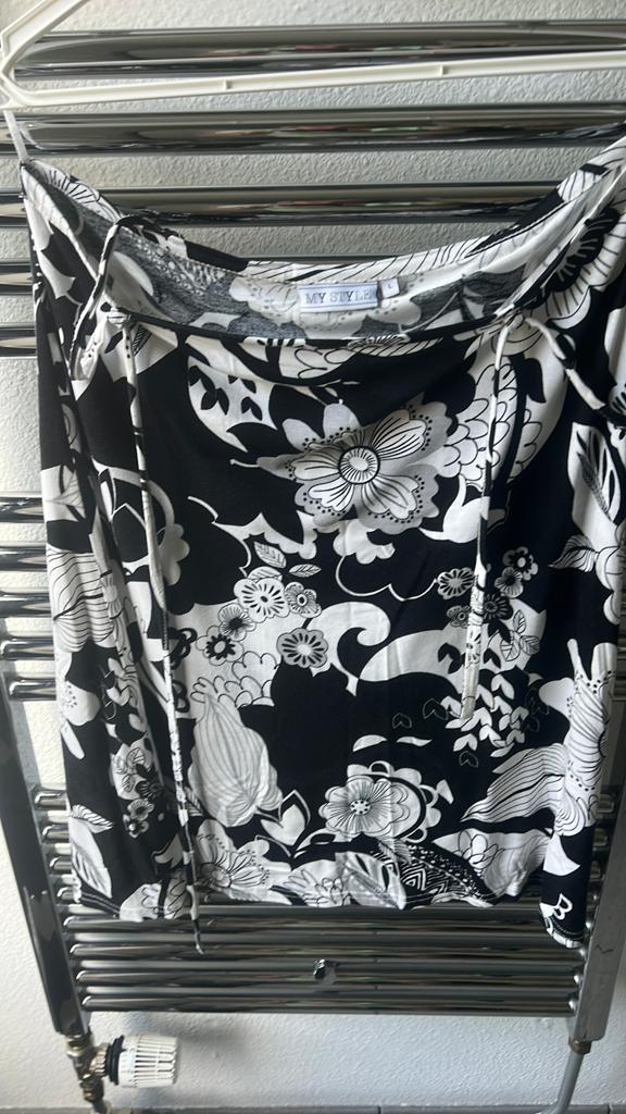 Tricot rok maat L van My Style, Kleding | Dames, Ophalen of Verzenden, Zo goed als nieuw, Maat 42/44 (L), Zwart