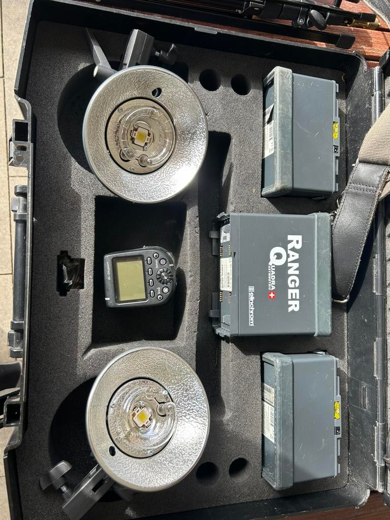 Elinchrom mobiele flitsset. Quadra ranger, Ophalen, Gebruikt, Overige merken