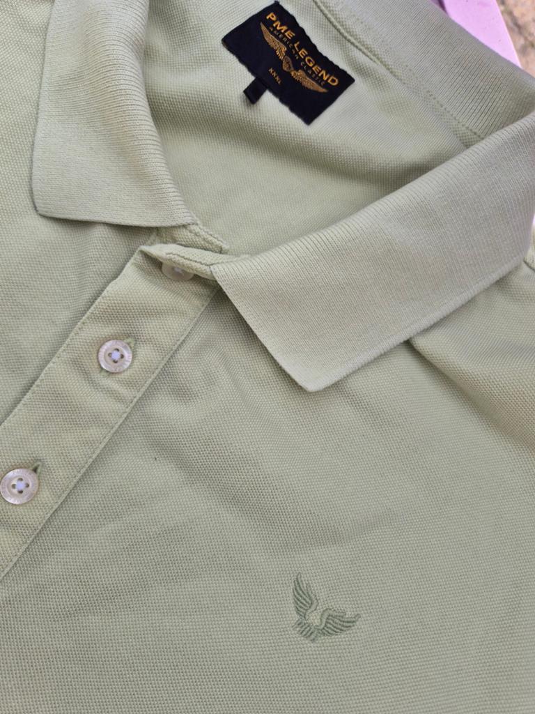 Pme Legend Pall Mall polo shirt Lime maat XXXL, Shirt, Ophalen of Verzenden, Zo goed als nieuw, .