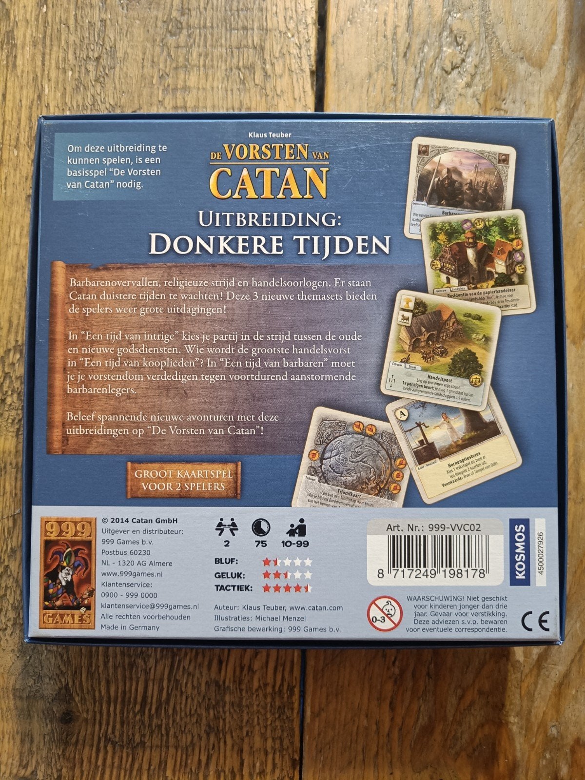 De vorsten van Catan.  NIEUW., 999 Games., 999 Games., Nieuw, Ophalen of Verzenden
