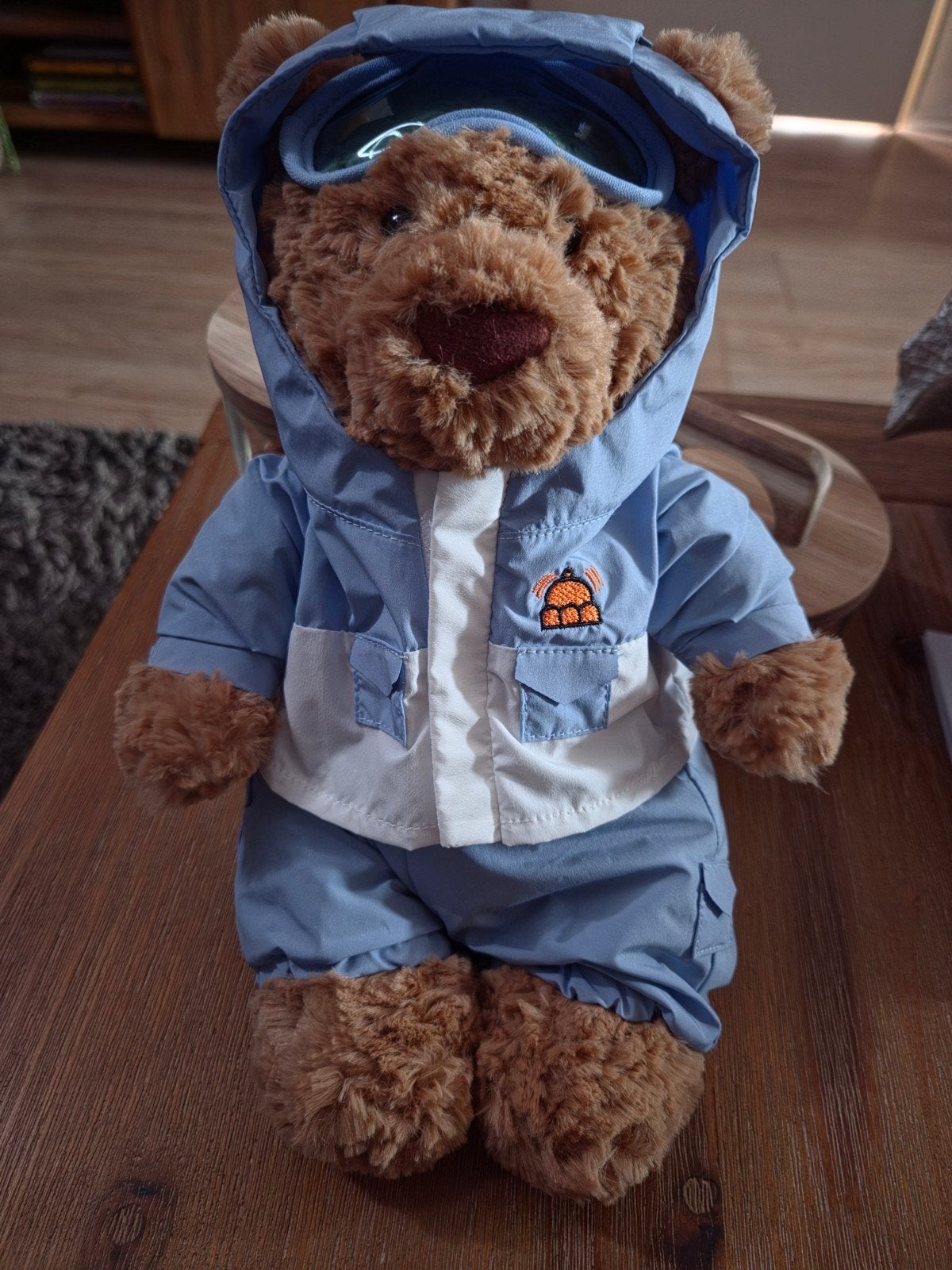 Jellycat Bartholomew Bear Snow Suit - Nieuw met labels, Jellycat, Beer, Nieuw, Ophalen of Verzenden