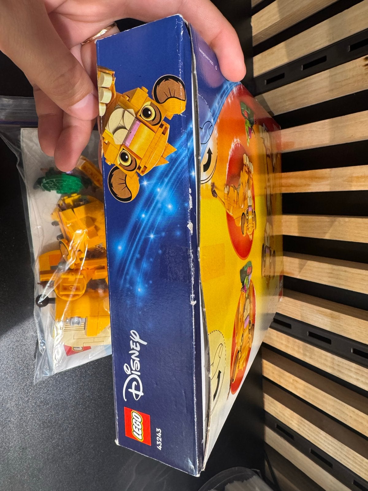 Lego Disney Simba de Leeuwenkoning 43243, Lego, Ophalen of Verzenden, Zo goed als nieuw, Compleet