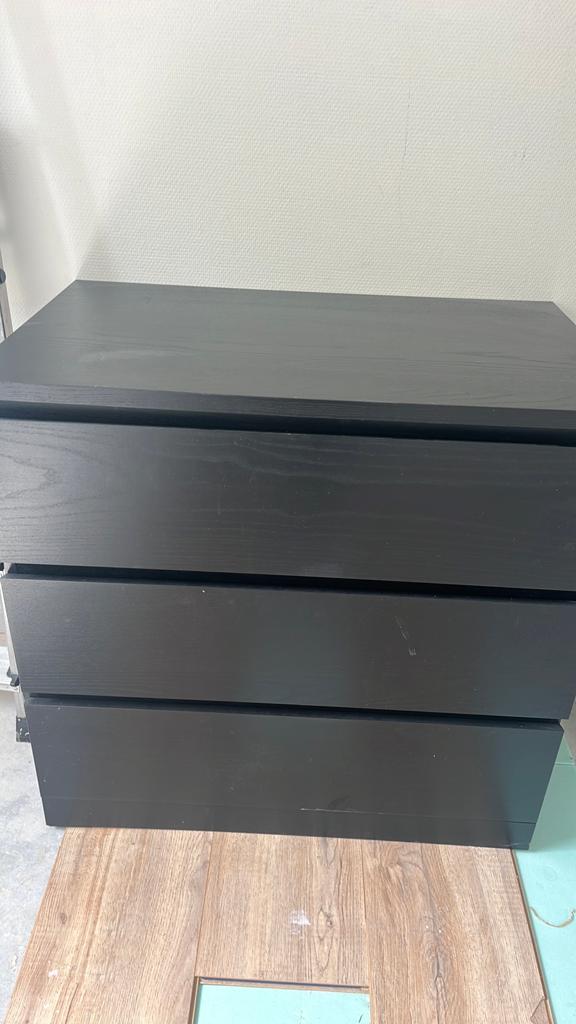 Ikea Malm ladekast, Ophalen, 50 tot 100 cm, 3 of 4 laden, Minder dan 100 cm