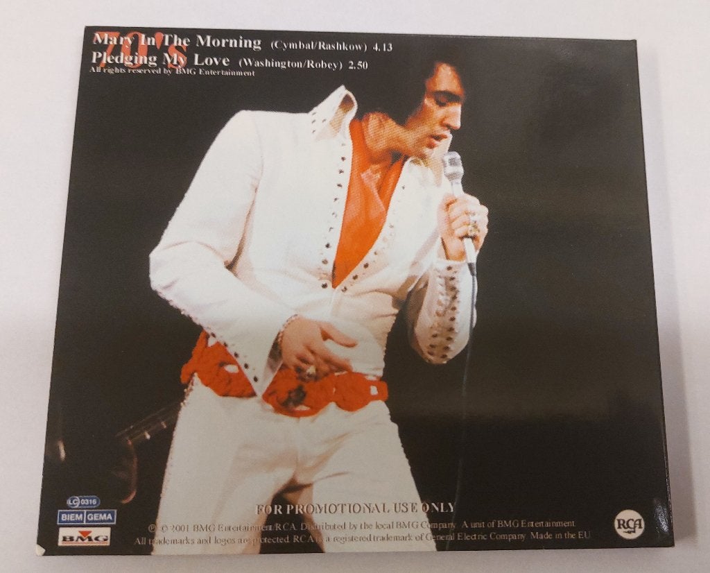 Elvis Presley FANCLUB CD 40 years Elvis Time Gesigneerd, Gesigneerd, Zo goed als nieuw, EP, Verzenden