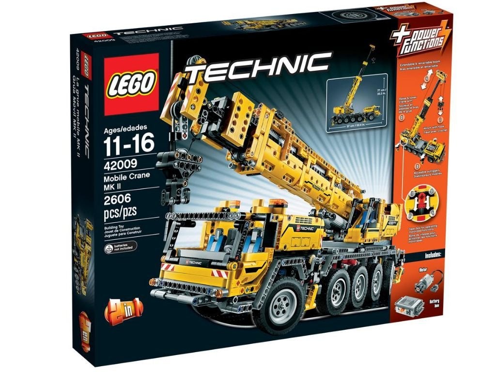 Gevraagd: lege doos LEGO Technic 42009 Mobile Crane MK II, Ophalen of Verzenden, Gebruikt, Overige merken